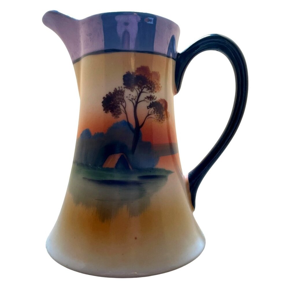 Rare Vintage Chikaramachi Lusterware Pitcher Made in Japan